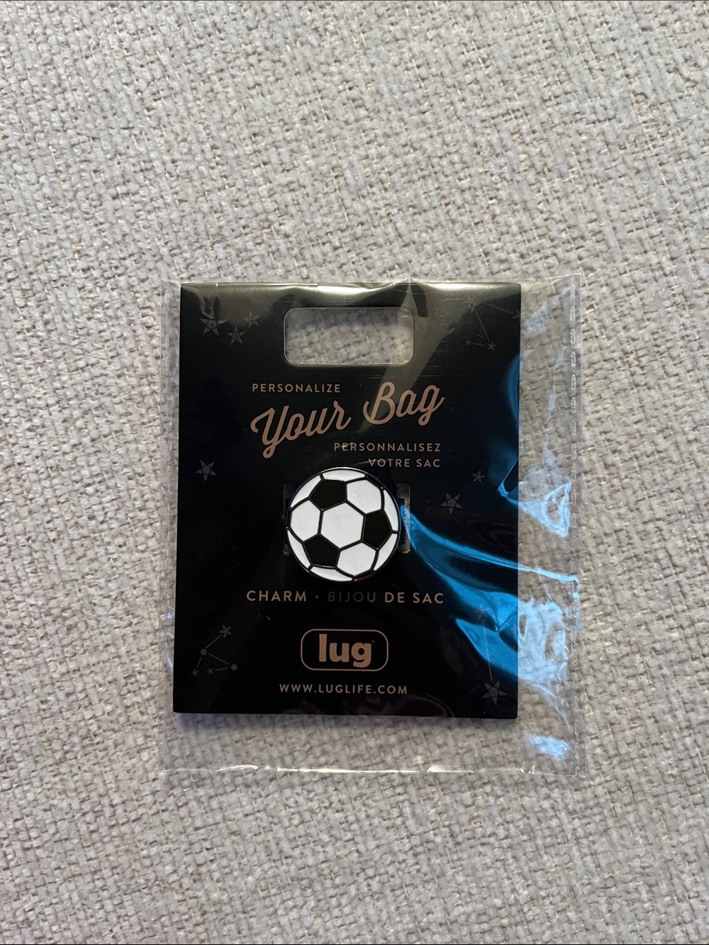 NWT Lug Enamel Charm